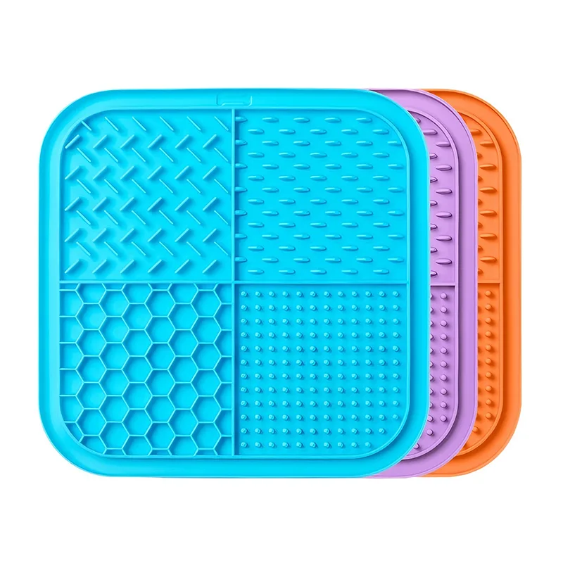 Lemmikkieläinten silikoniset ruokalautaset